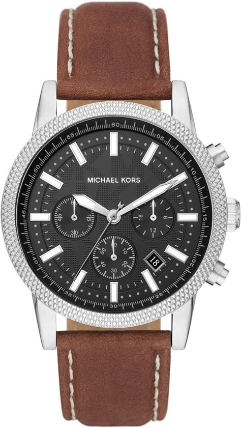 michael michael kors men's hutton casual smartwatch 43mm|Michael Kors hutton.